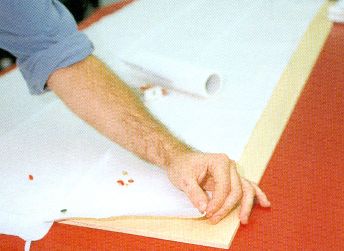 Mantel navideño paso 1