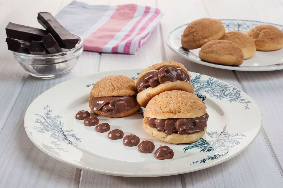 profiteroles rellenos xl