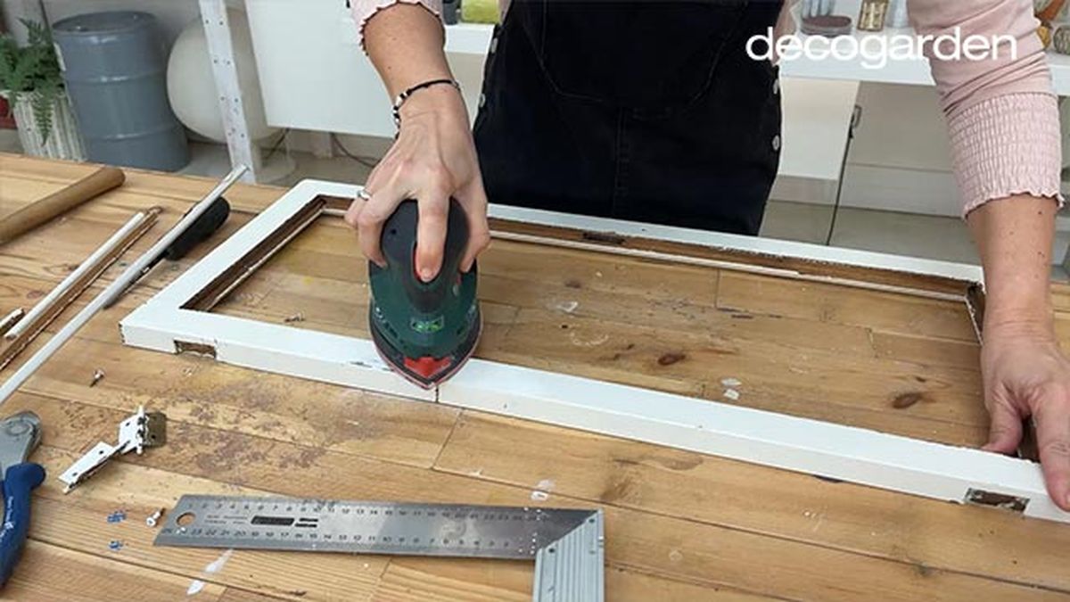 como hacer un joyero de pared paso 5