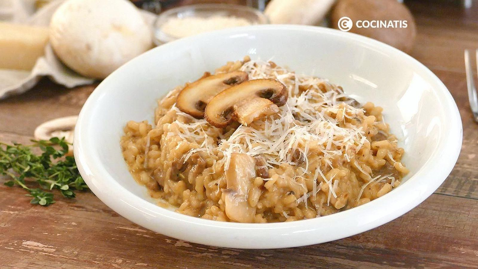 Risotto de setas