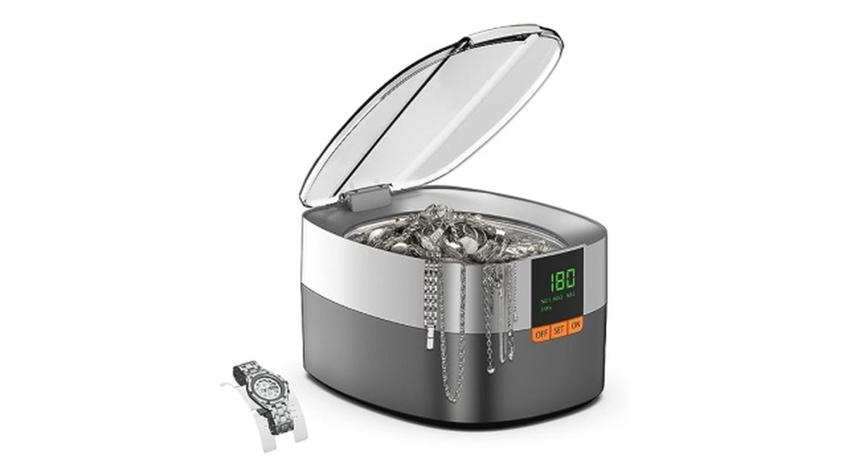 limpiador ultrasonico de joyas gafas