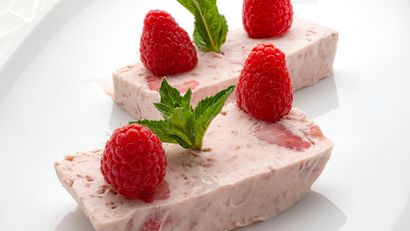 Helado de frambuesa, receta de Karlos Arguiñano