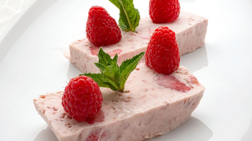 Helado de frambuesa, receta de Karlos Arguiñano