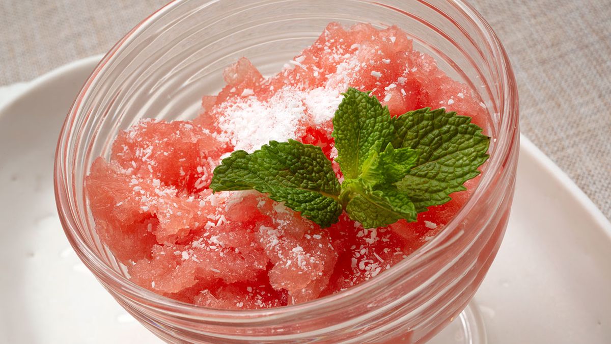 La sandía y el limón forman una combinación muy refrescante para los días de calor