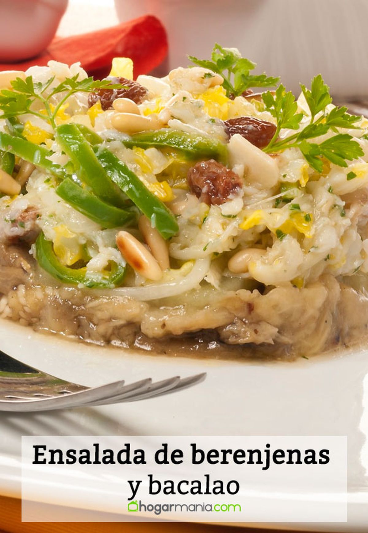 ensalada berenjenas bacalao pin