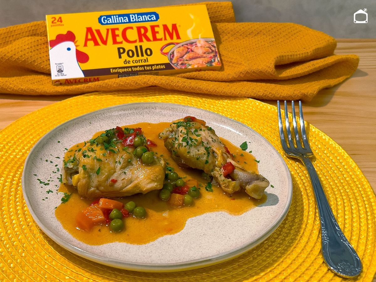 Pollo a la jardinera