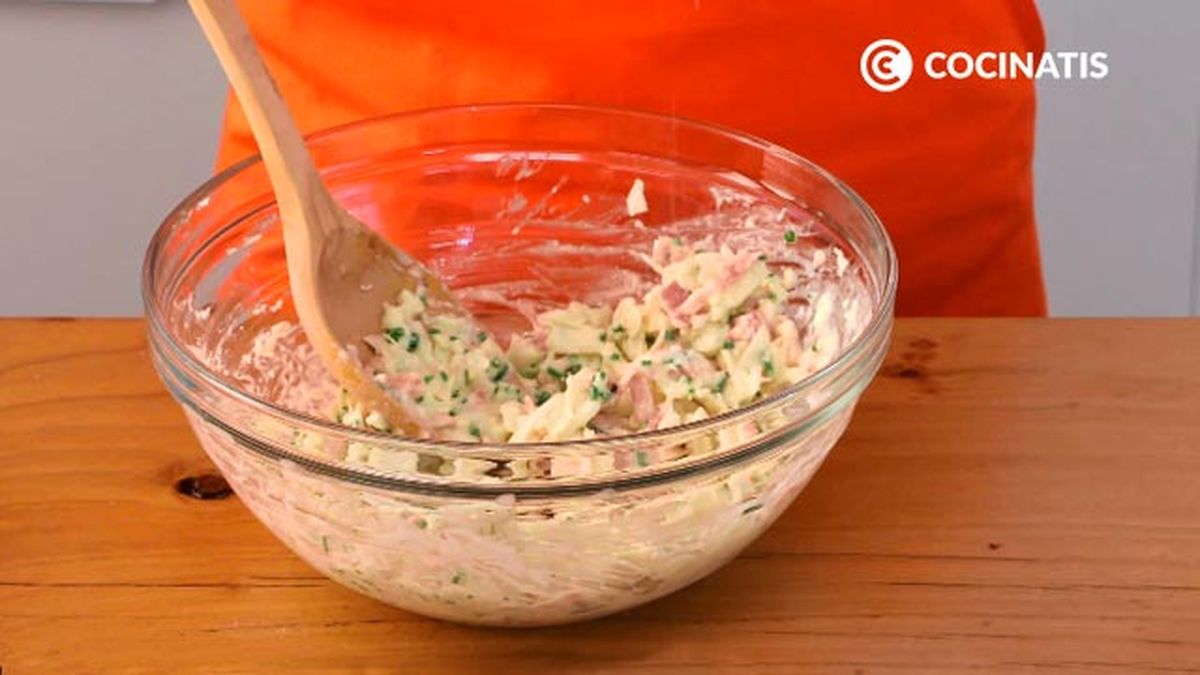 Receta de okonomiyaki. la tortilla japonesa  paso 3