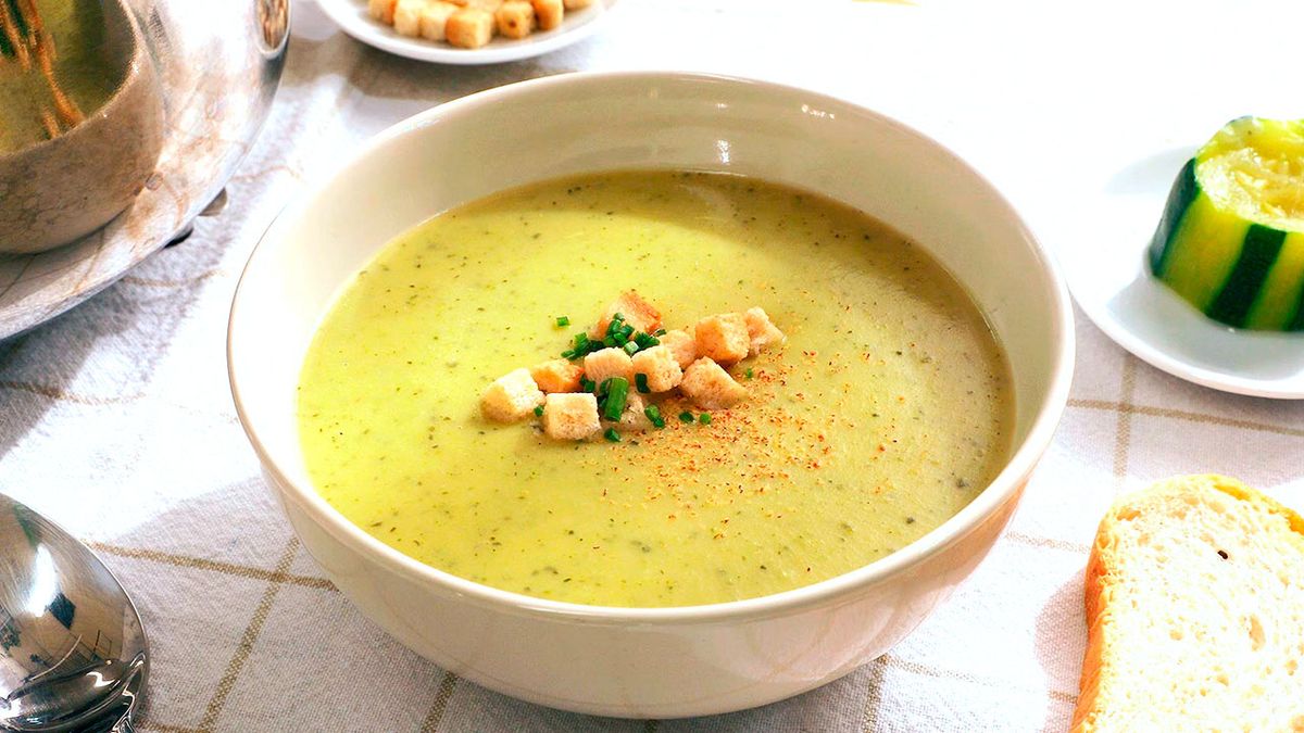 Crema de calabacín
