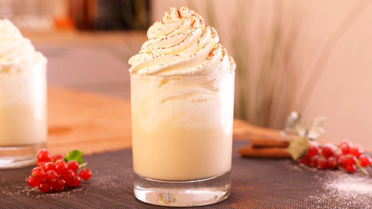 Receta de ponche de huevo para Navidad