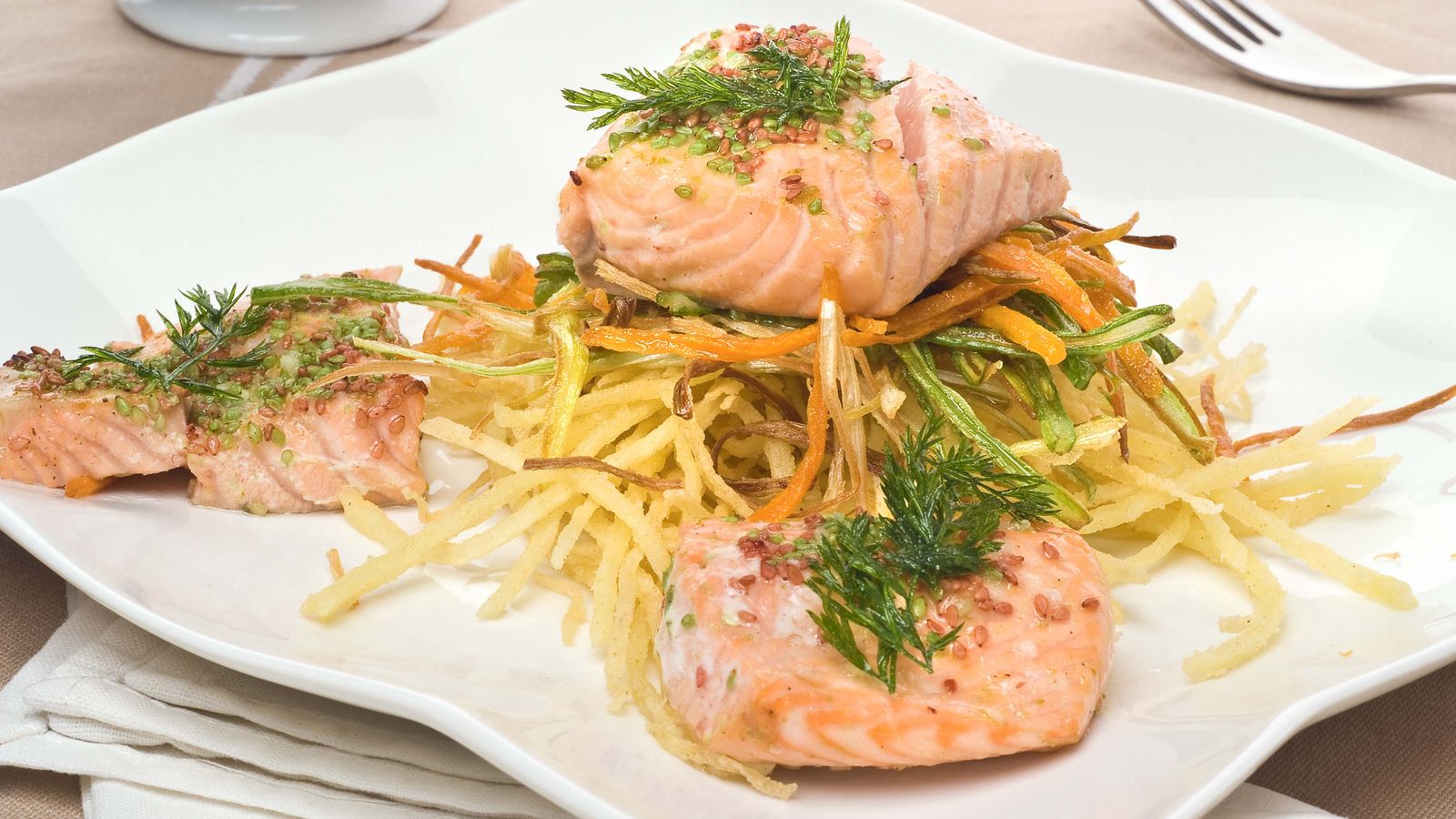 Salmón al horno de Karlos Arguiñano