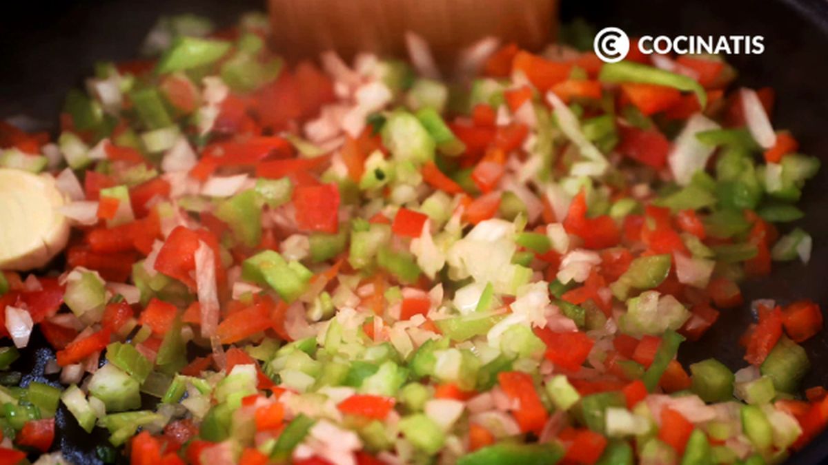 CTIS0555 receta arroz jambalaya paso 2