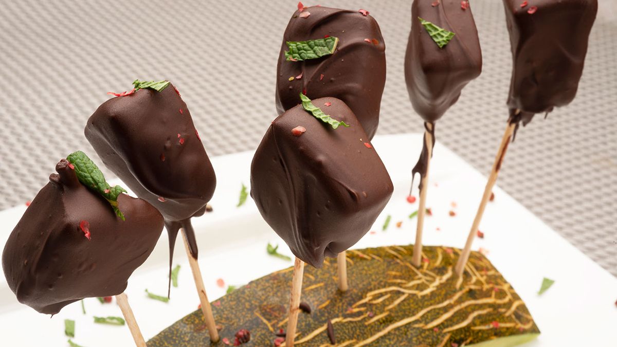 bombones de melon vodka y chocolate xl