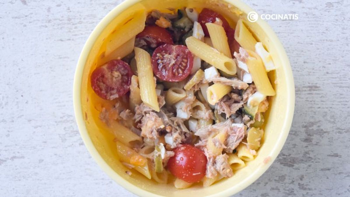 Mezcla de macarrones para ensalada