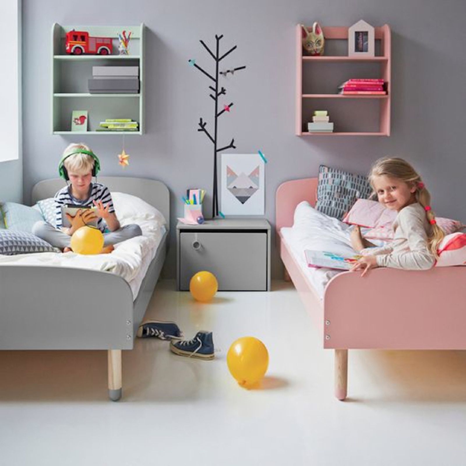 Dormitorios infantiles compartidos soluciones para disponer las camas en las habitaciones pequeñas 6 Dormitorios infantiles compartidos soluciones para disponer las camas en las habitaciones pequeñas 6