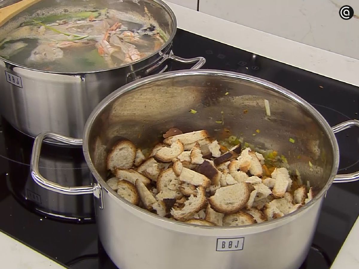 Tritura los ingredientes cuando estén cocinados