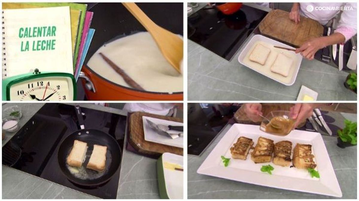 torrijas dulce de leche paso a paso