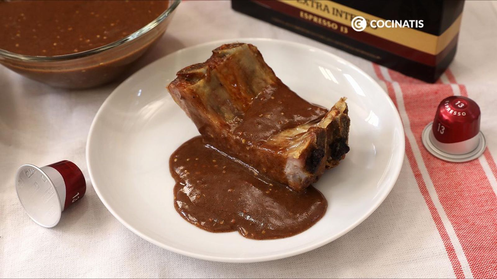 Salsa de café para carne