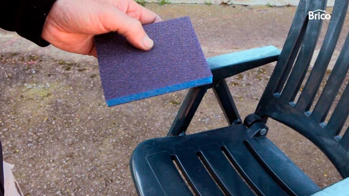 Recuperar silla de plástico paso 2