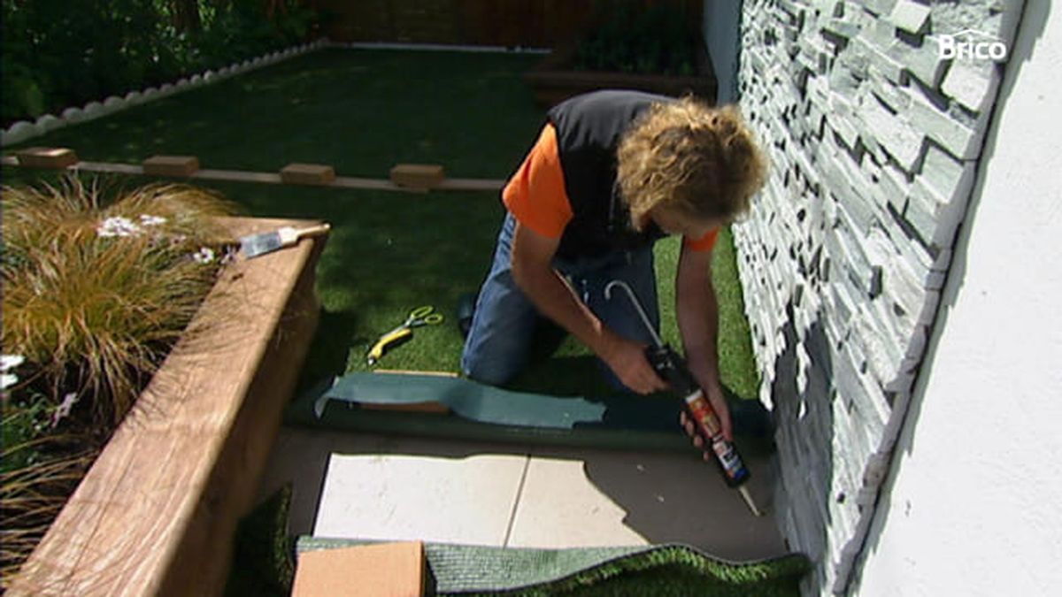 Bricomania 745 como colocar cesped artificial paso 8