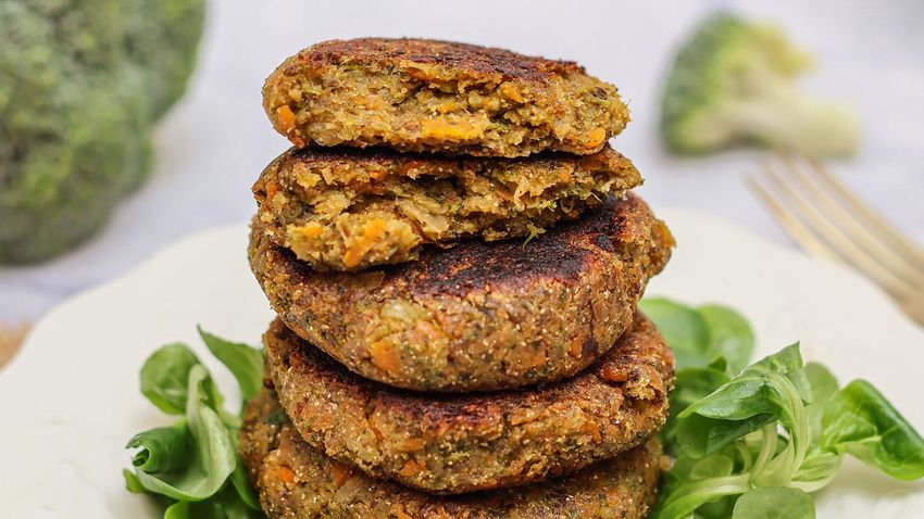 Hamburguesas de brócoli