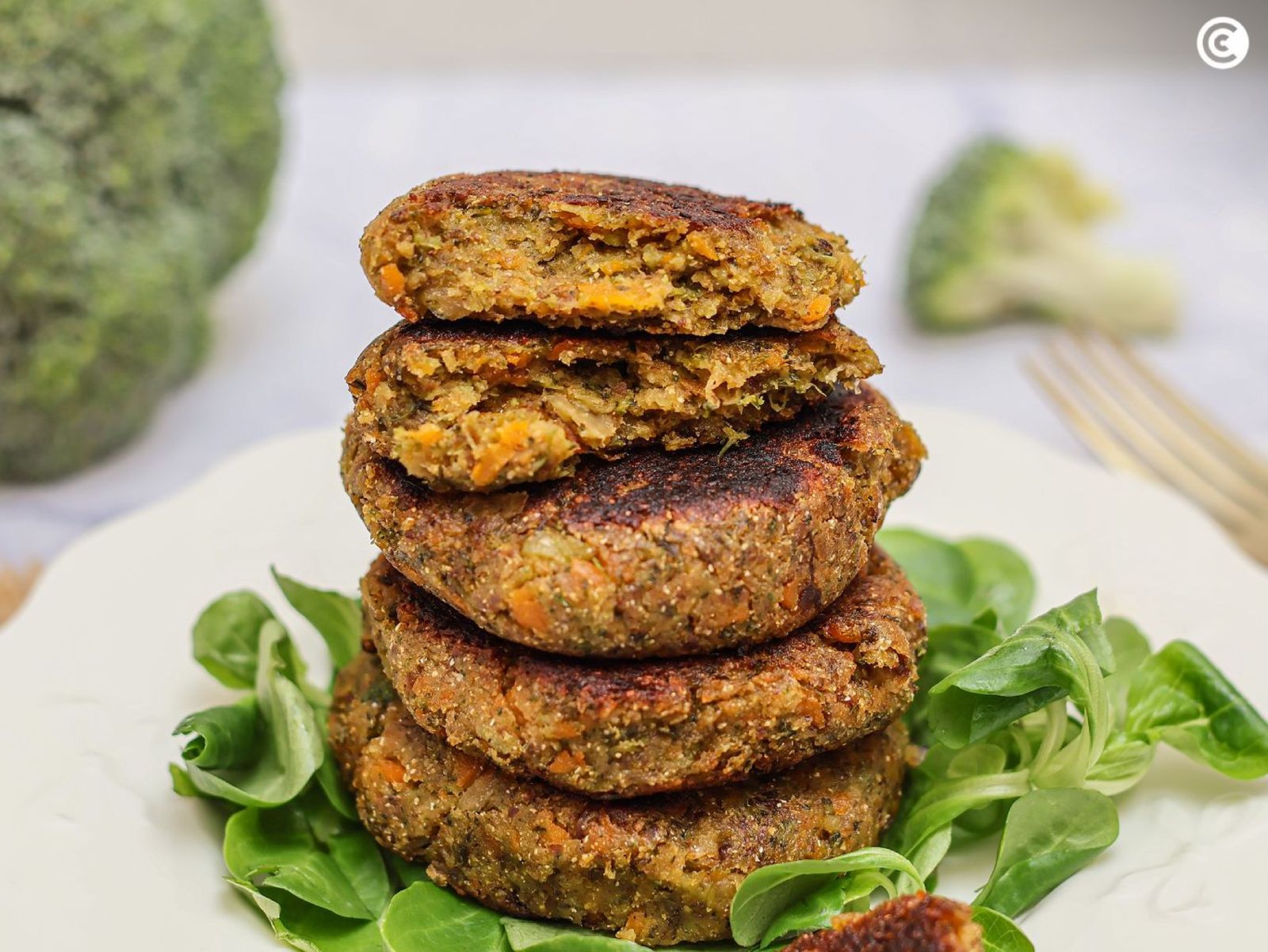 Hamburguesas de brócoli