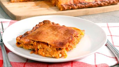 Receta de empanada gallega de bonito