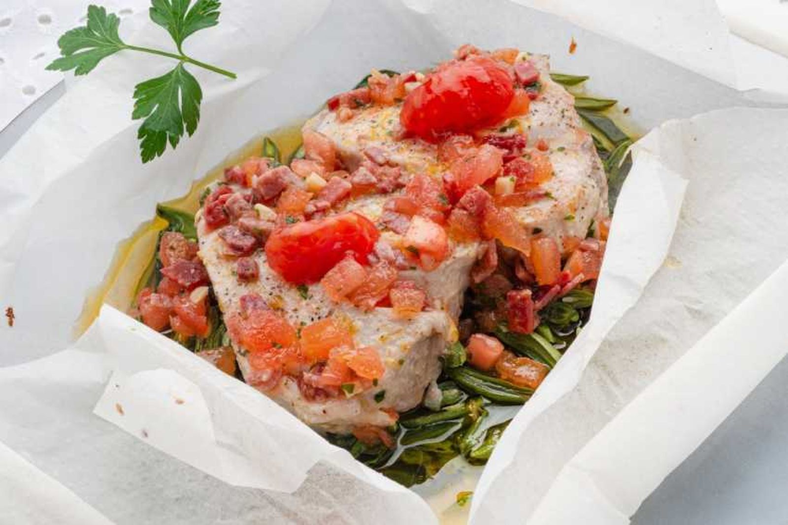 Recetas de papillote