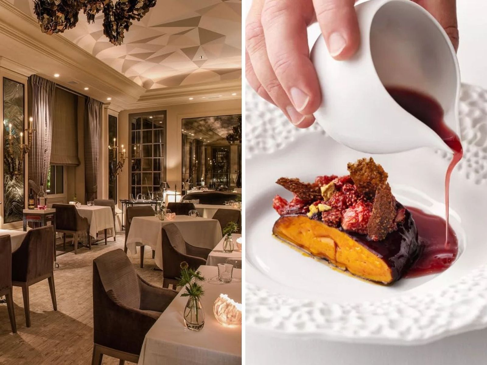 La joya del Hôtel de Crillon, donde cada plato encuentra su maridaje perfecto entre más de 2.000 vinos. La joya del Hôtel de Crillon, donde cada plato encuentra su maridaje perfecto entre más de 2.000 vinos.