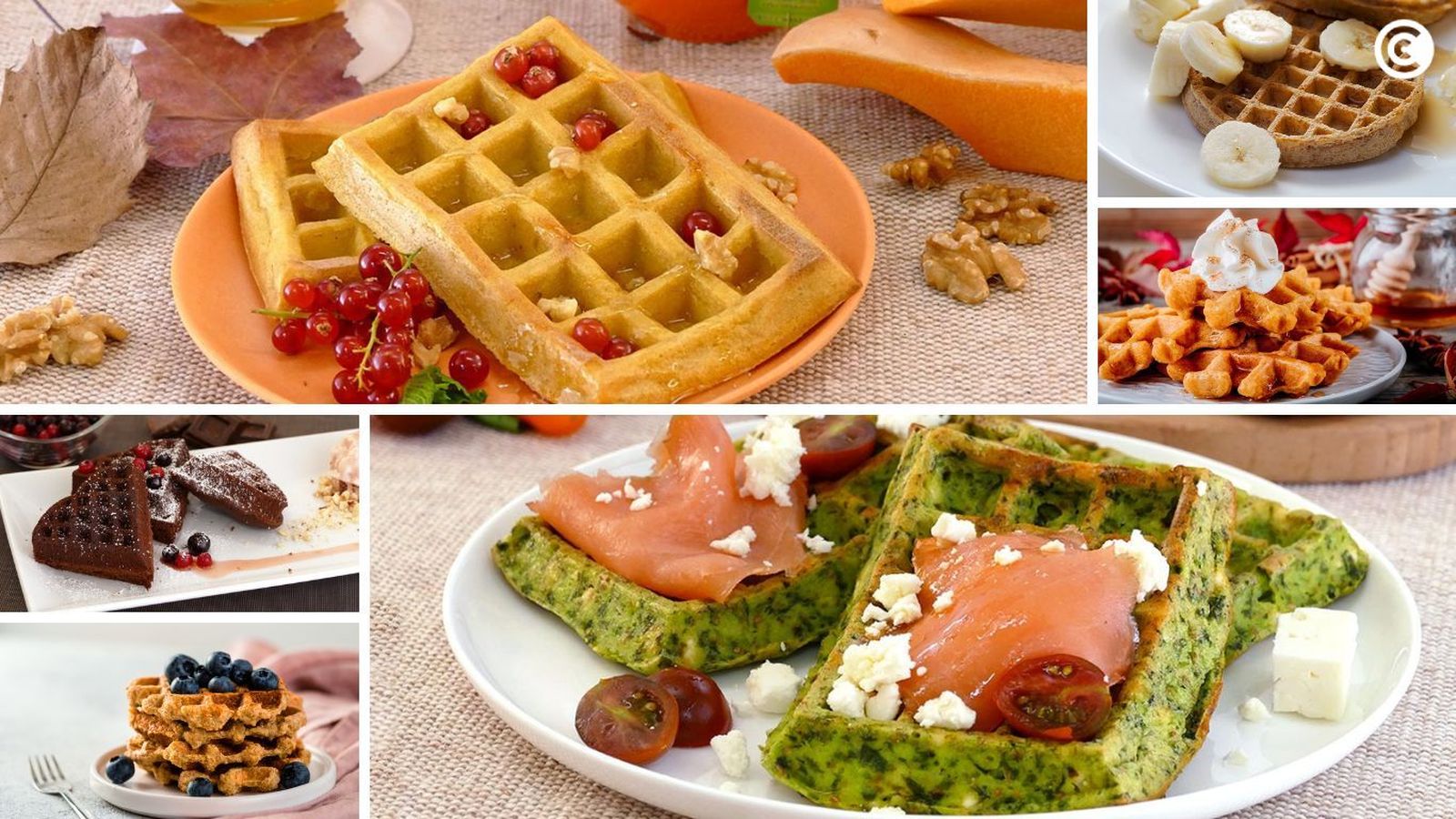 Gofres saludables