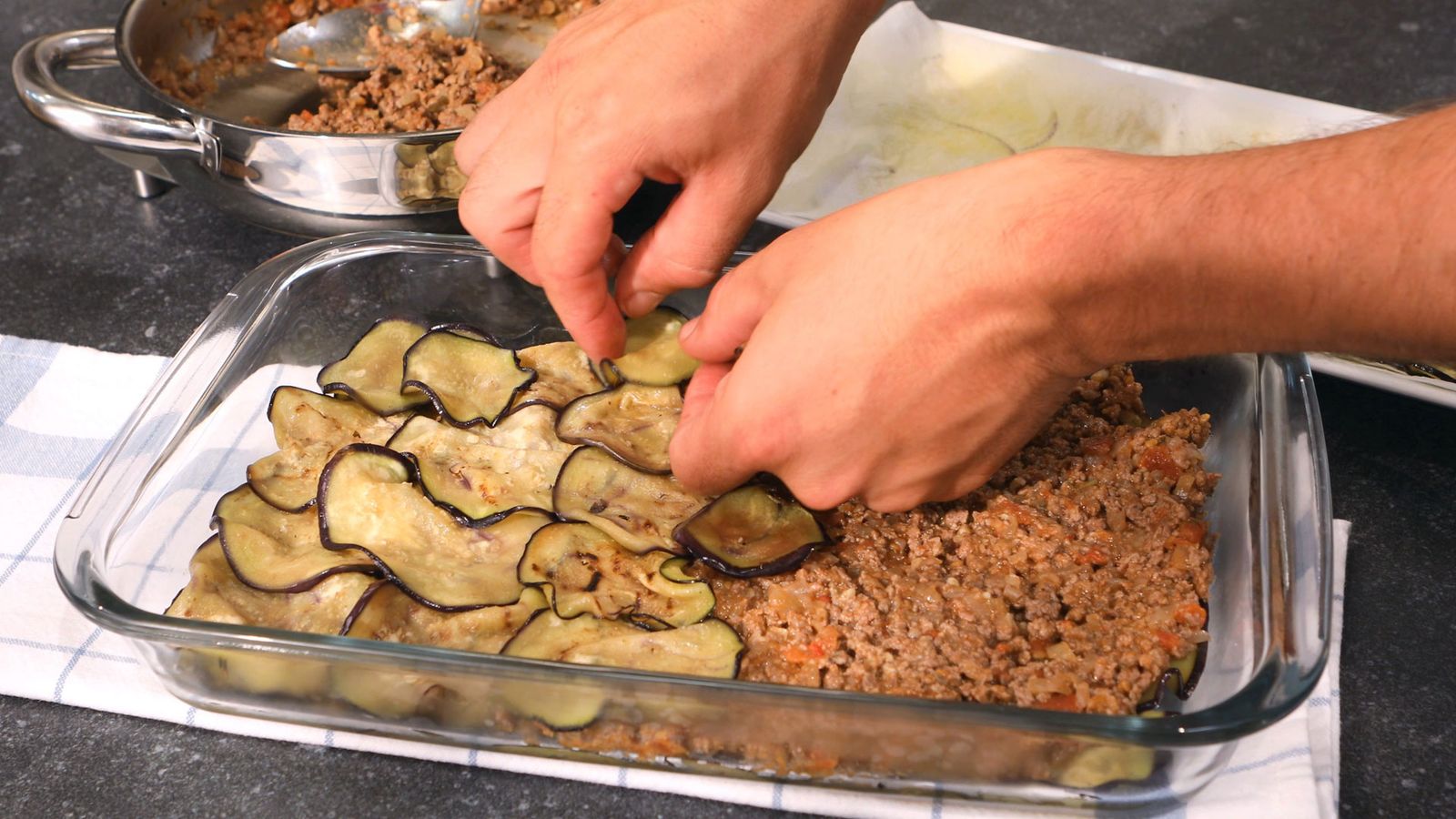 Musaka o moussaka griega Paso 4 Musaka o moussaka griega Paso 4