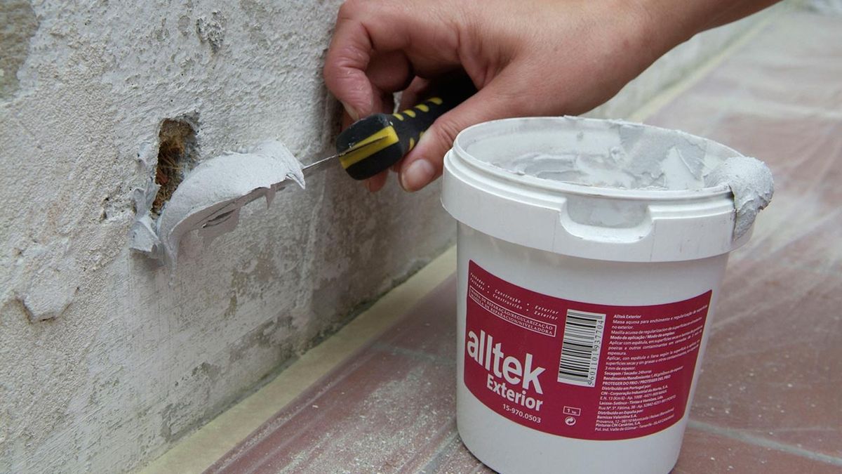 Pintar murete de exterior paso 3