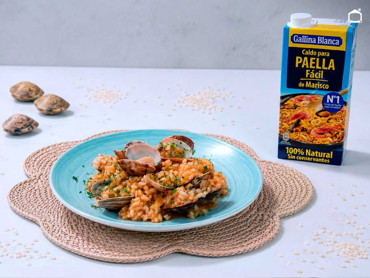 Receta de arroz con almejas