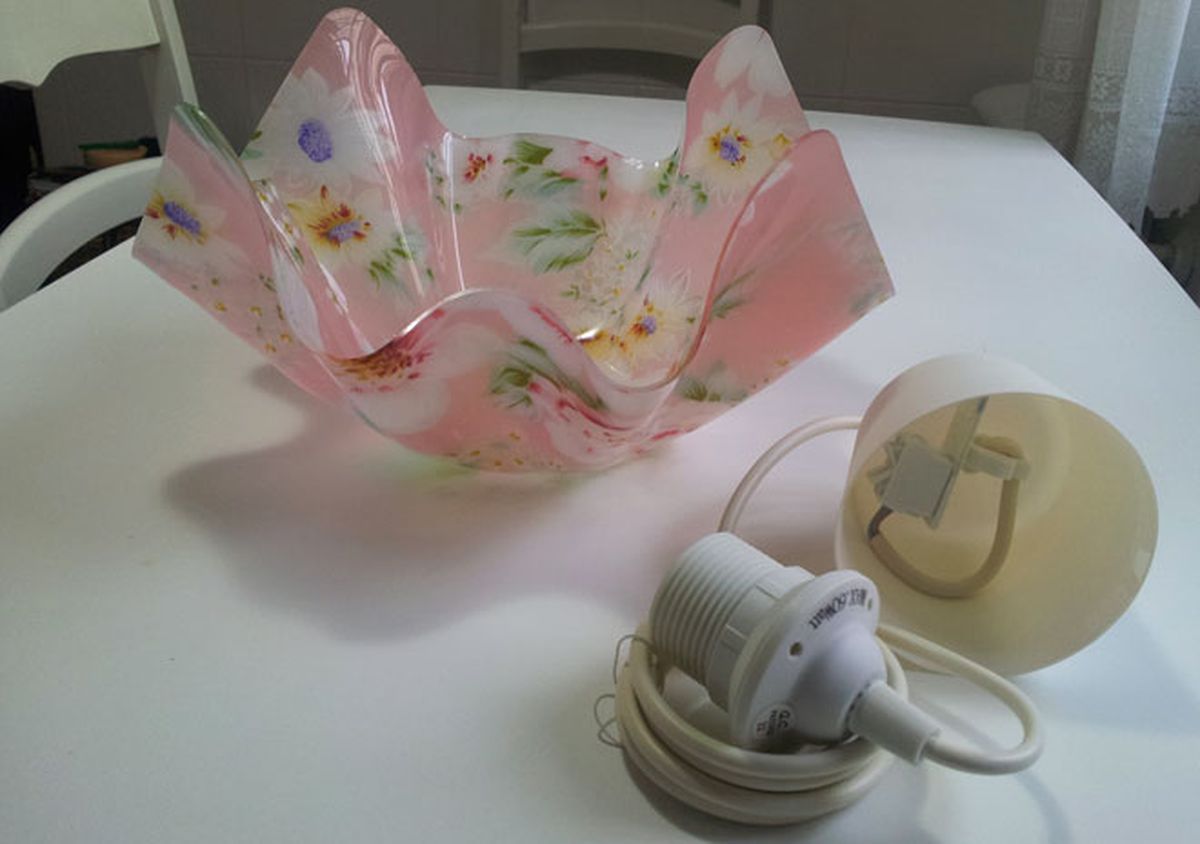 hacer lampara de frutero p2