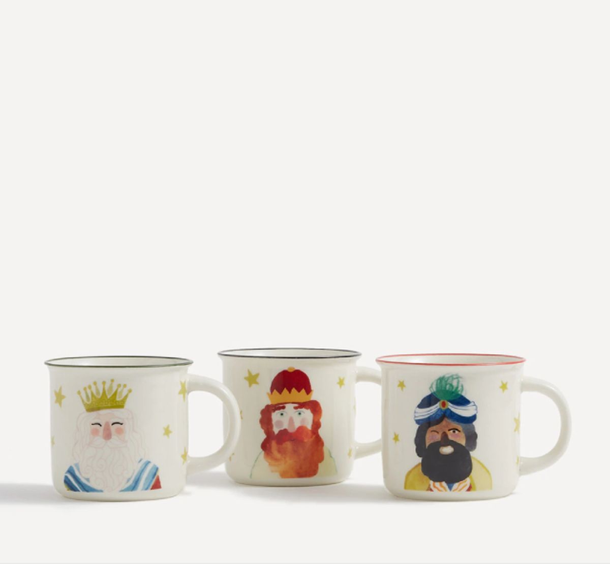 tazas reyes magos vajilla corte ingles