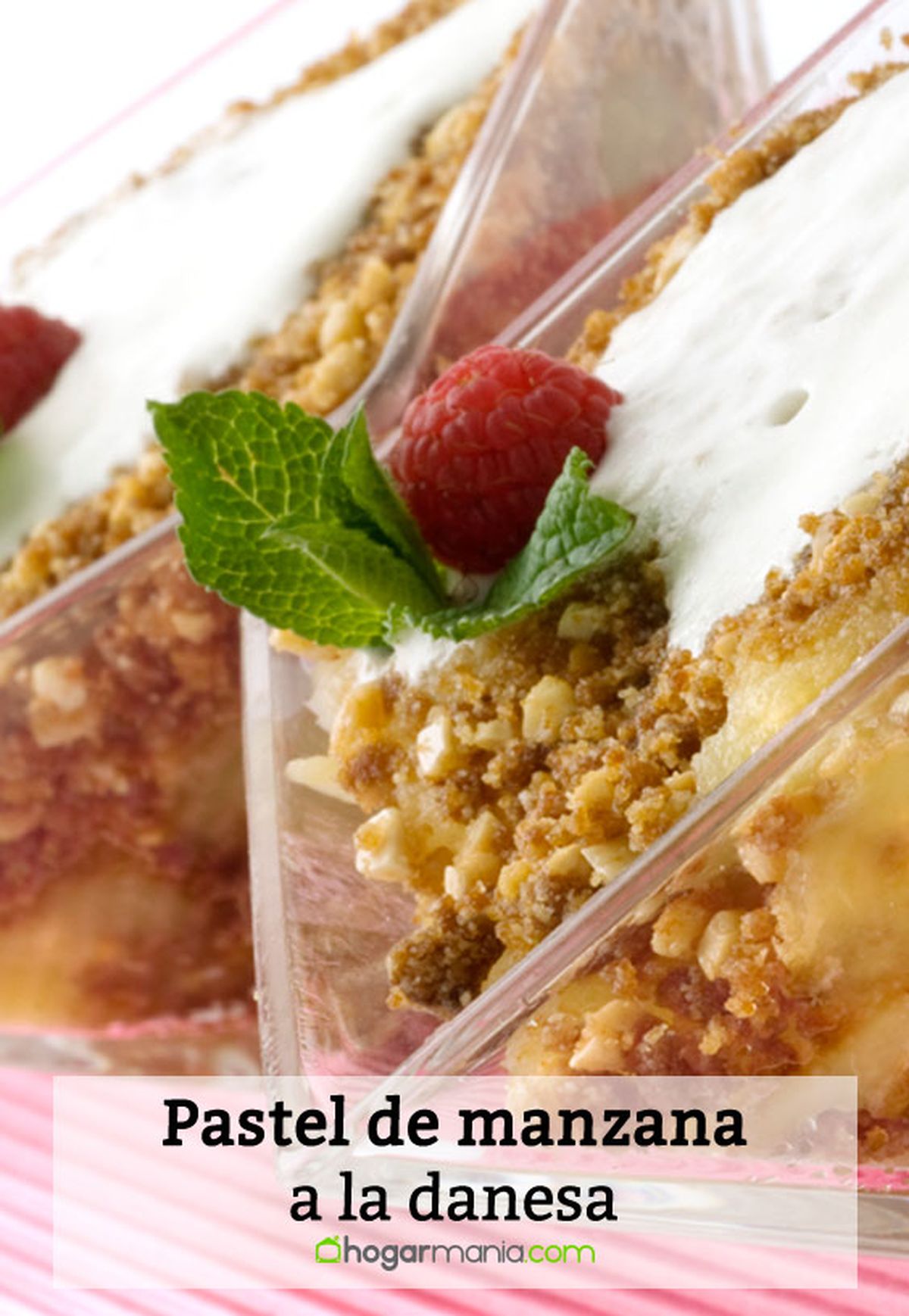 pastel de manzana danesa pin