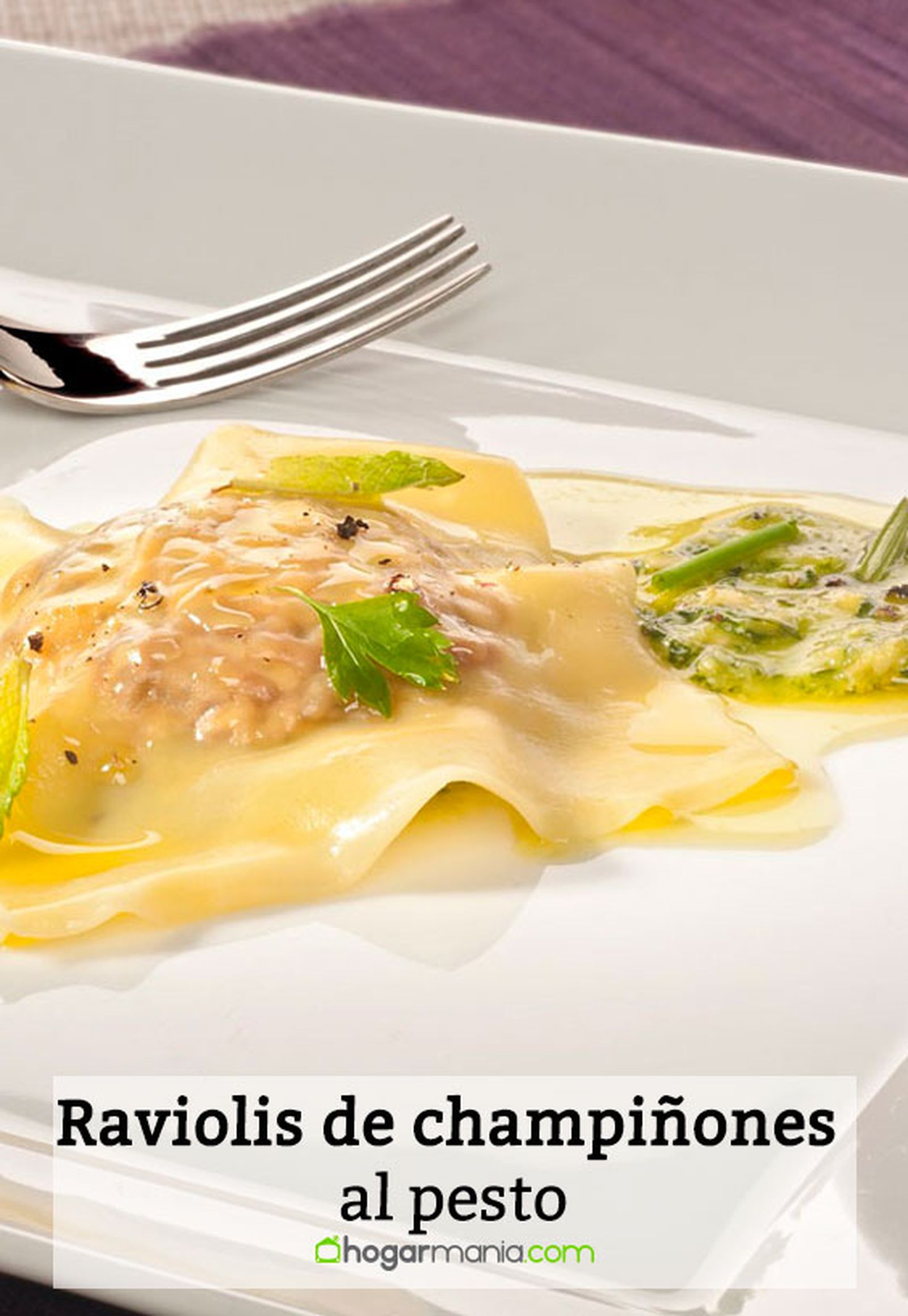 raviolis champinones pesto pin raviolis champinones pesto pin