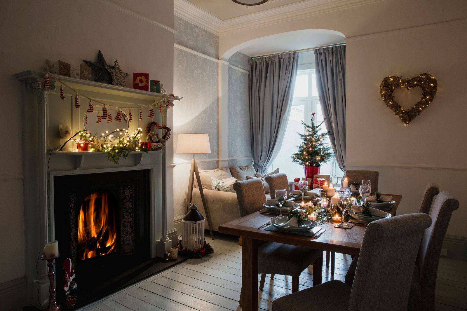 Decoración feng shui en Navidad
