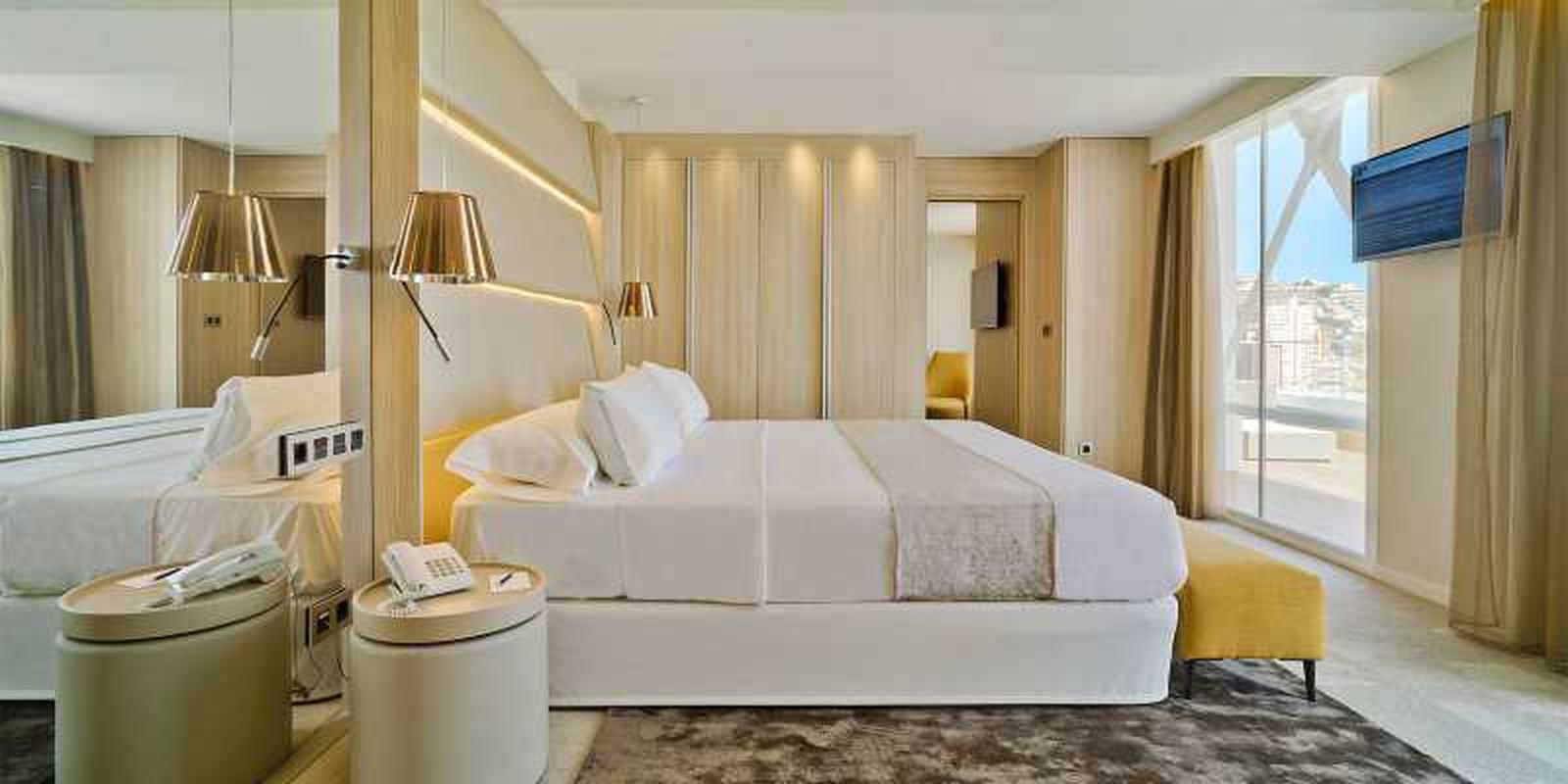 Ático suite del hotel Don Sancho de Benidorm. Ático suite del hotel Don Sancho de Benidorm.
