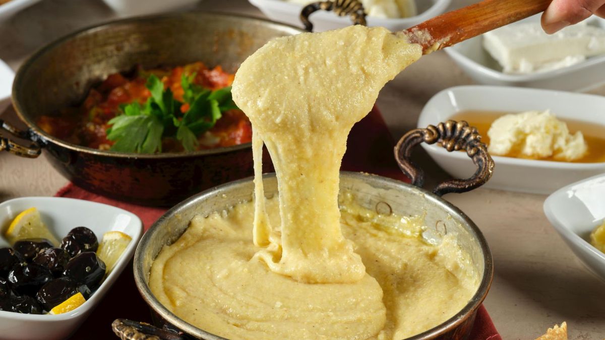 Plato de polenta