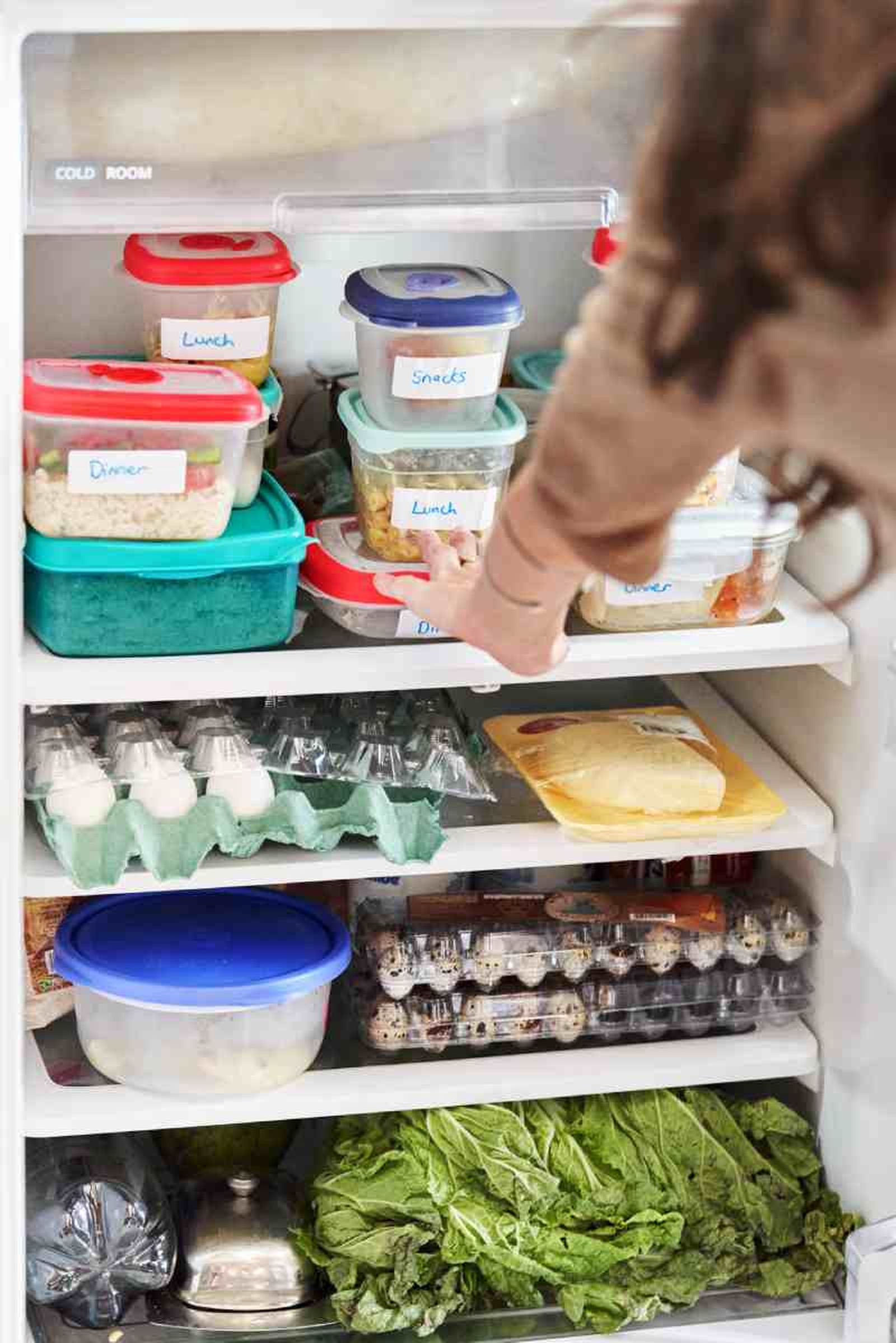 Conserva los alimentos cocinados en recipientes herméticos