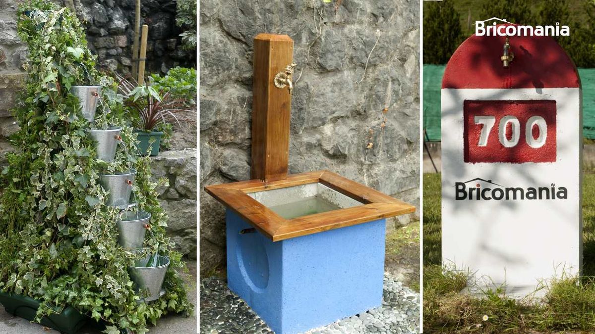Ideas para hacer una fuente en el jardín