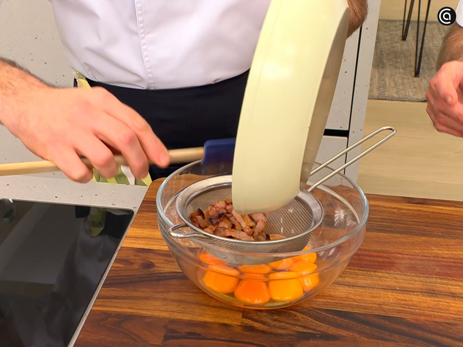 Colar grasa del guanciale