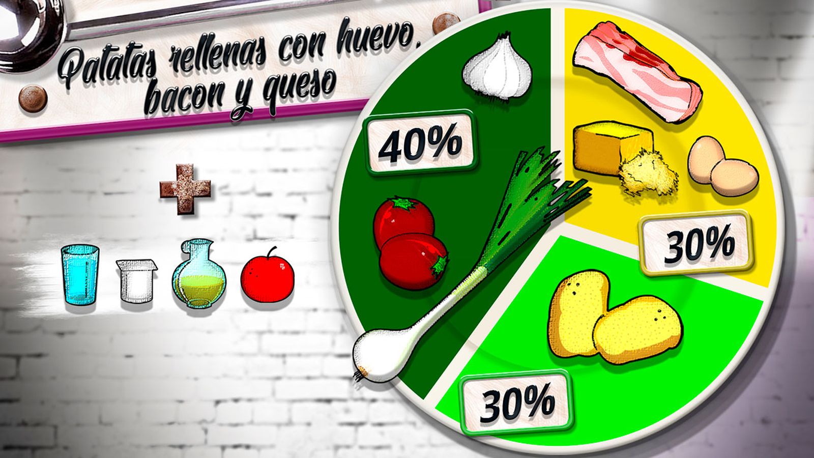 patatas huevo plato patatas huevo plato