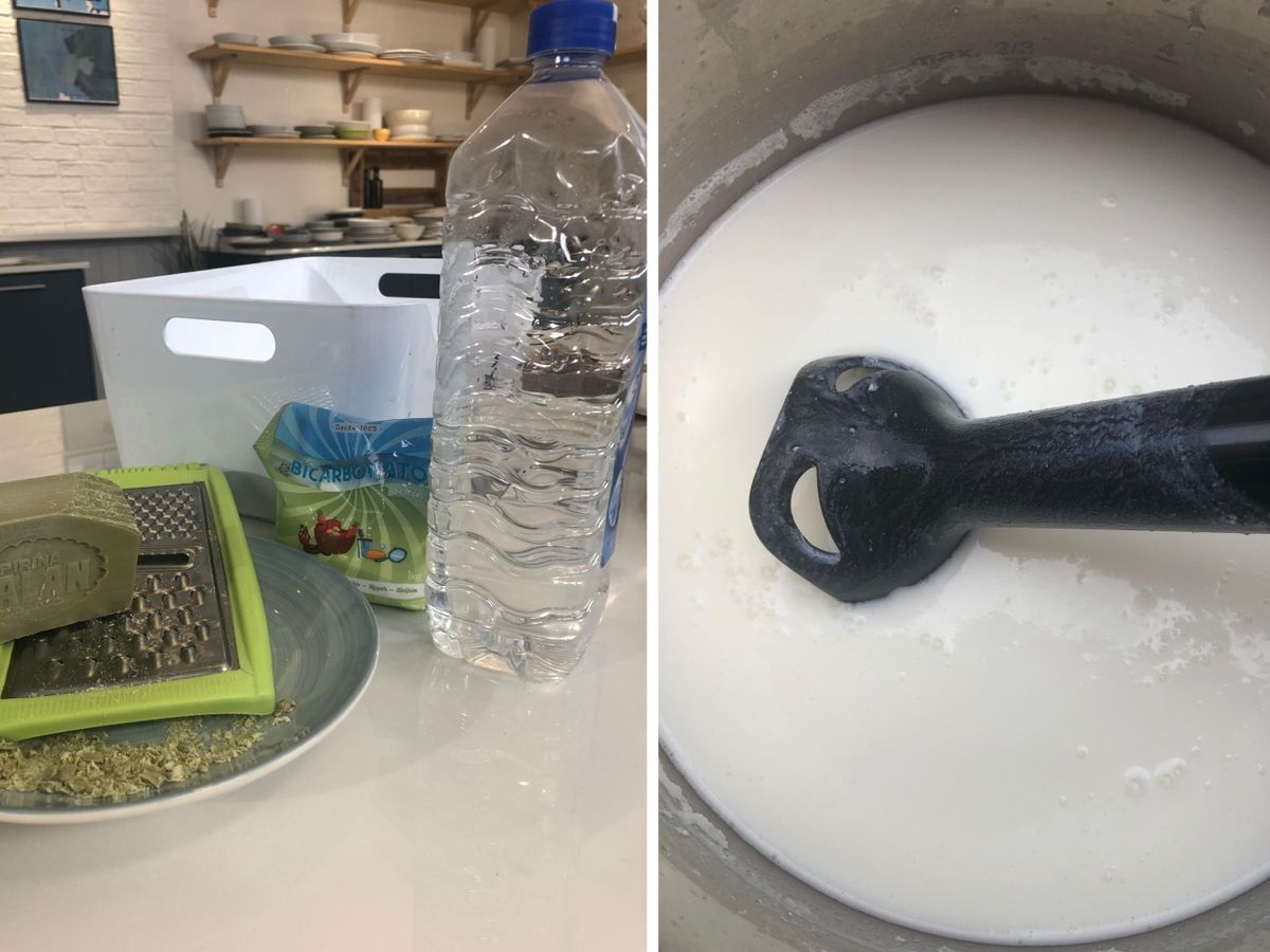 La preparación del jabón casero es muy sencilla