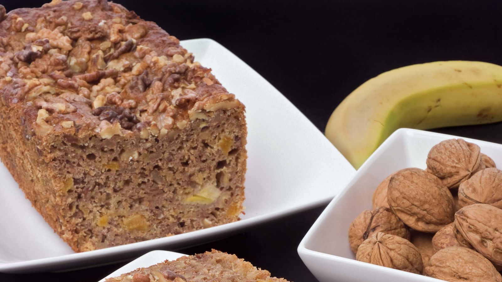 Pan de plátano y nueces de Eva Arguiñano