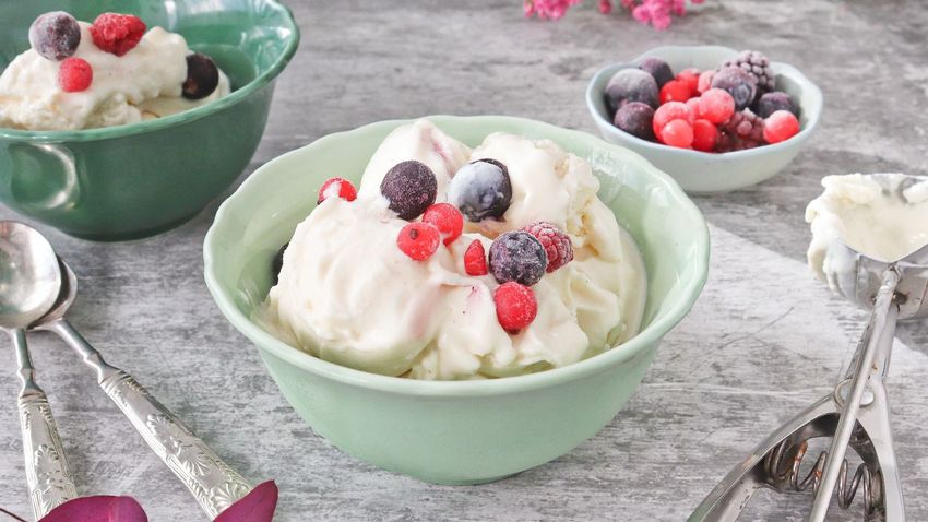 Helado de yogur