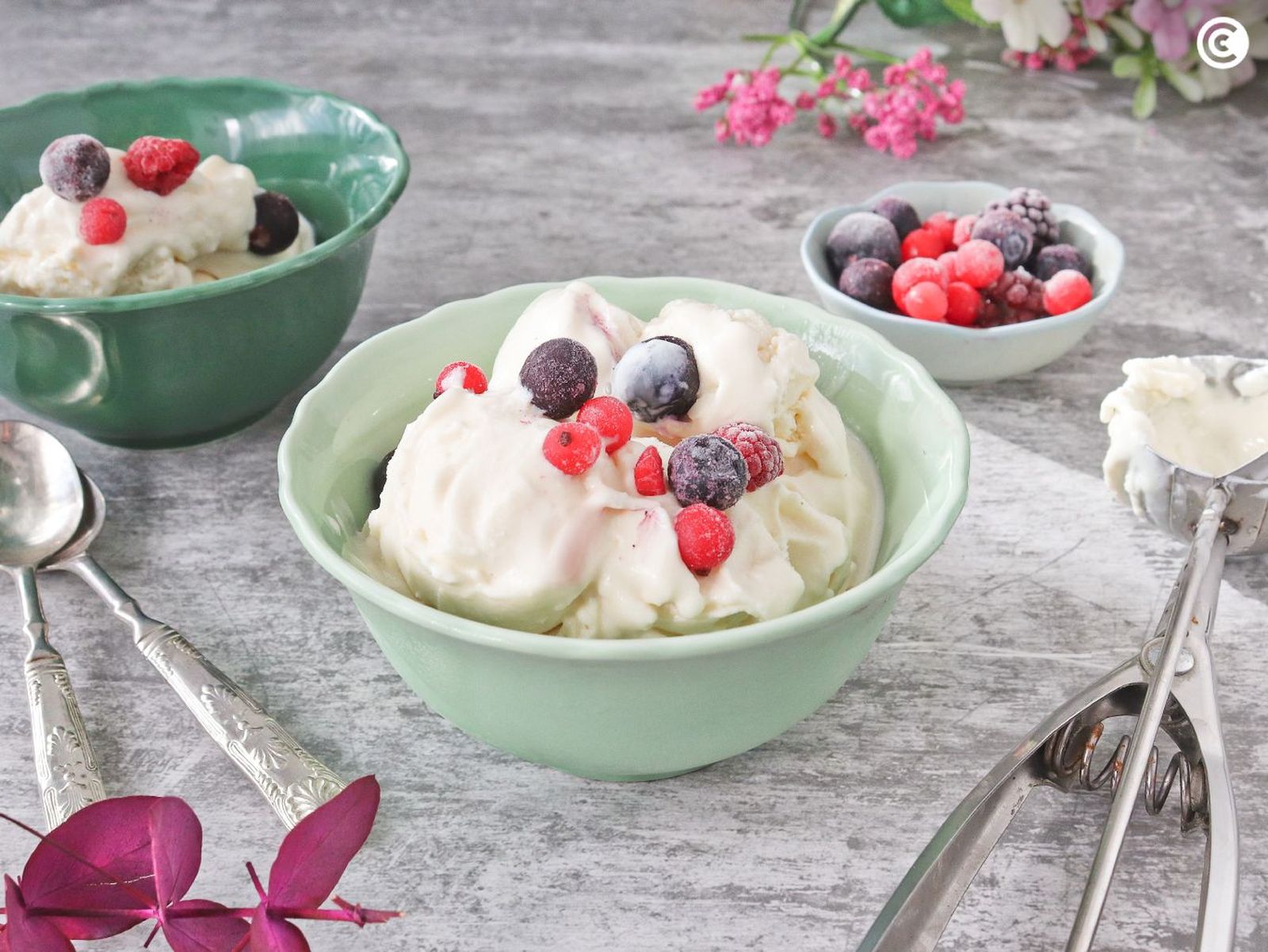 Helado de yogur