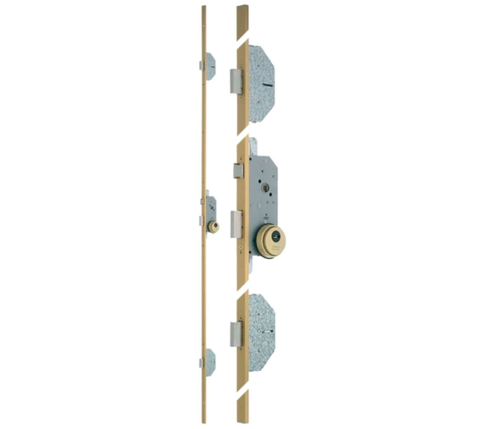 La cerradura multipunto es ideal para una puerta con un alto nivel de seguridad La cerradura multipunto es ideal para una puerta con un alto nivel de seguridad