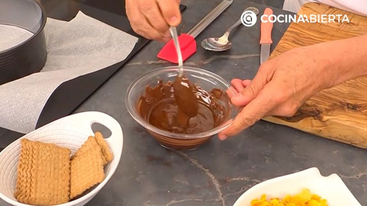 Los copos de maíz son la clave para una textura 'crunchy'