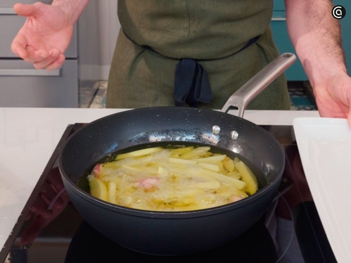 cómo hacer patatas fritas - paso 2